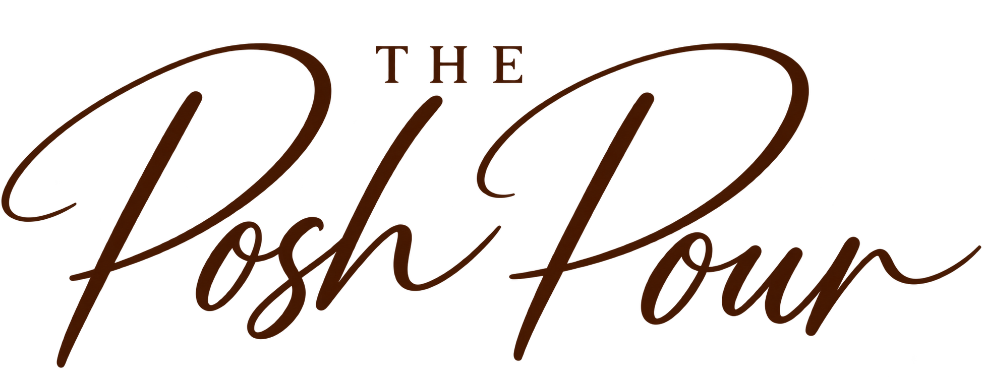 The Posh Pour logo